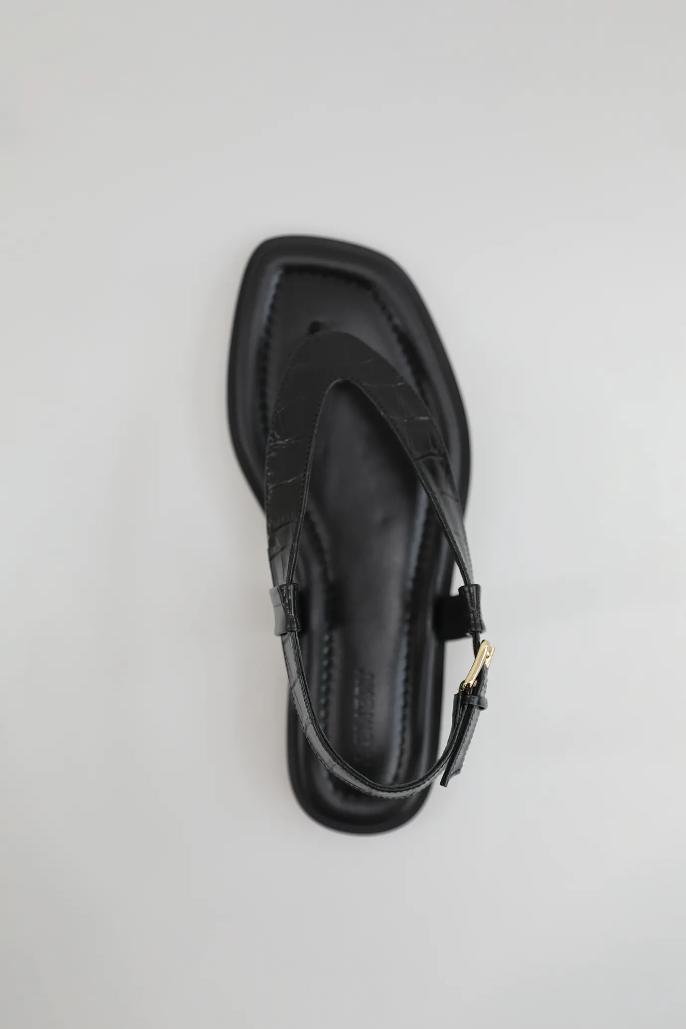 Nothing written Shoes-[A.EMERY] Annushka sandal (Black croc)