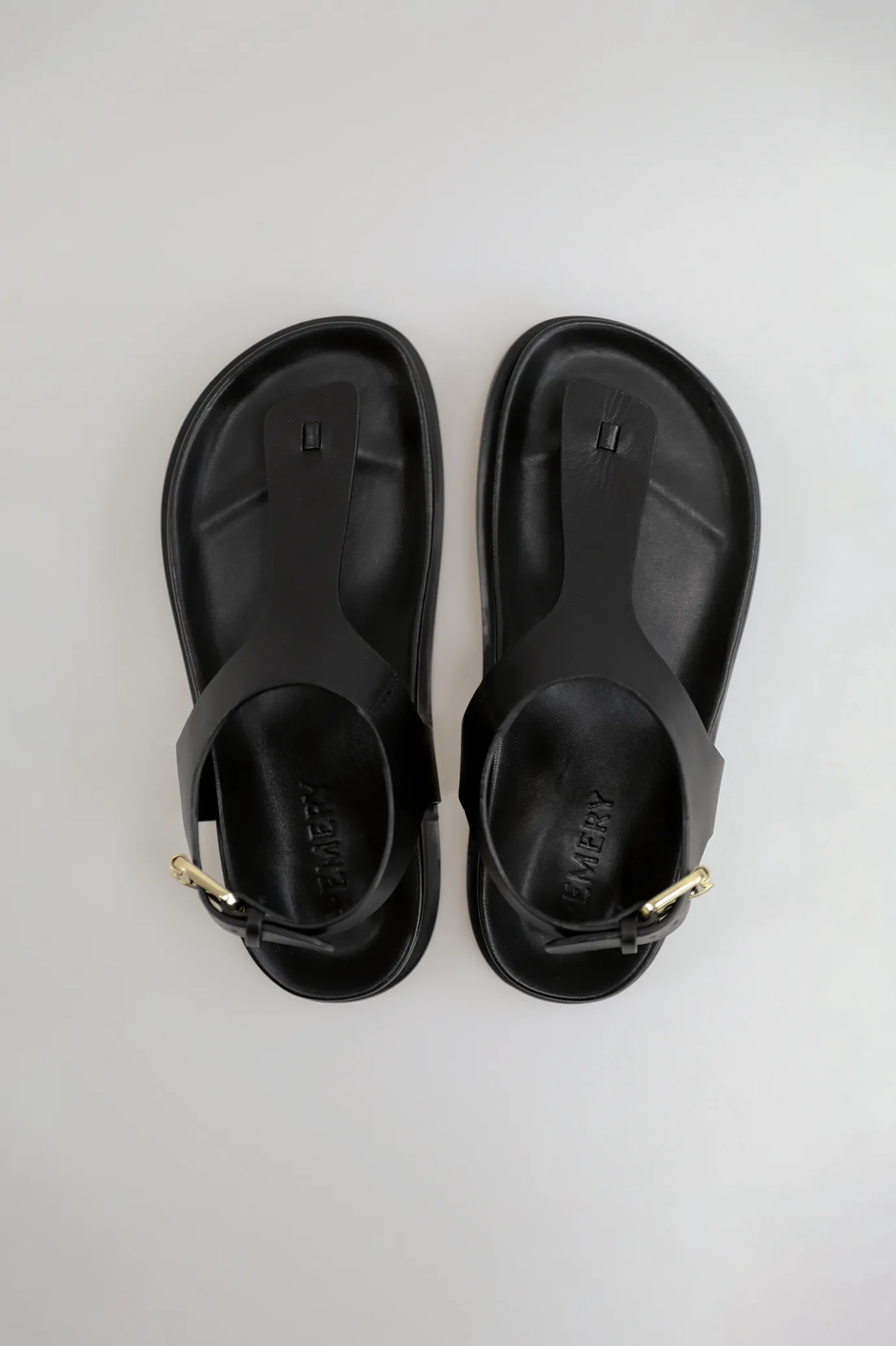 Nothing written Shoes-[A.EMERY] The Reema sandal (Black)