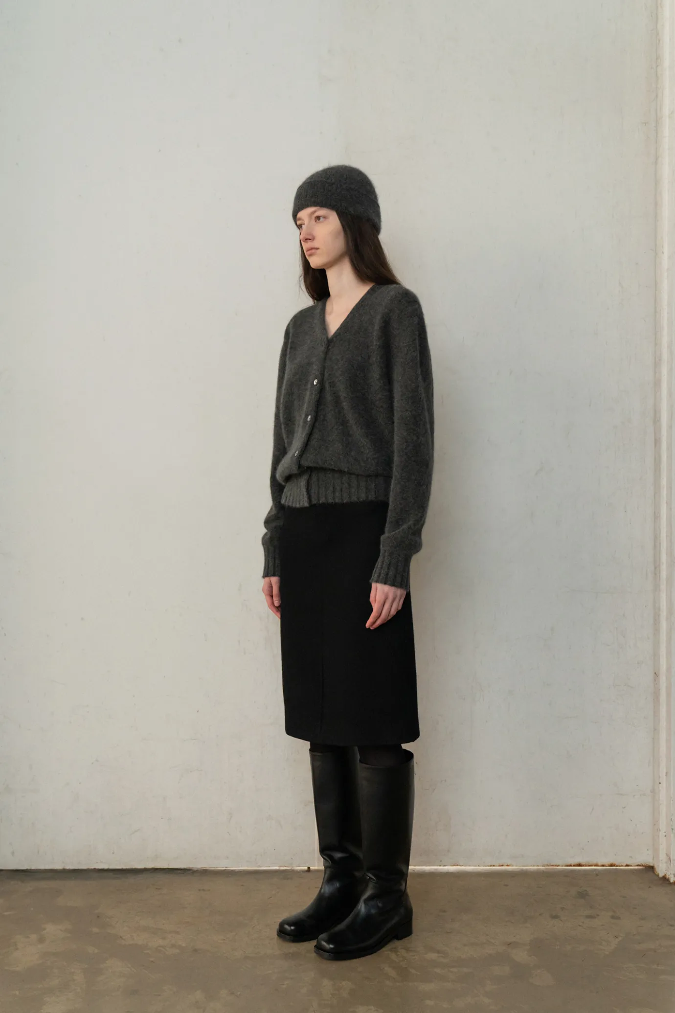 Nothing written Skirts-Linda pencil skirt (Black)