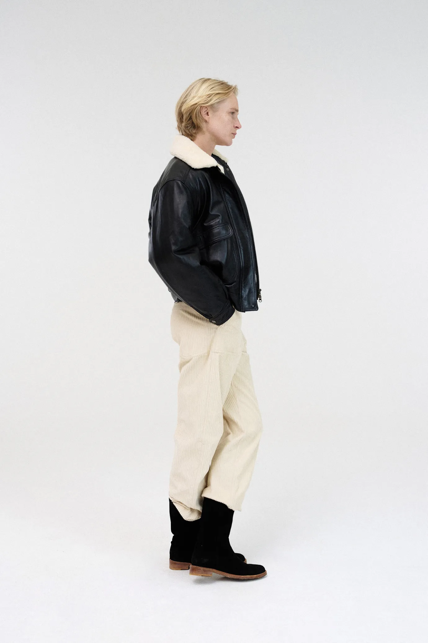 nd__classic_g_flight_jack_3.webp Nothing written Outwears-2ND / Classic G-1 flight jacket (Black)