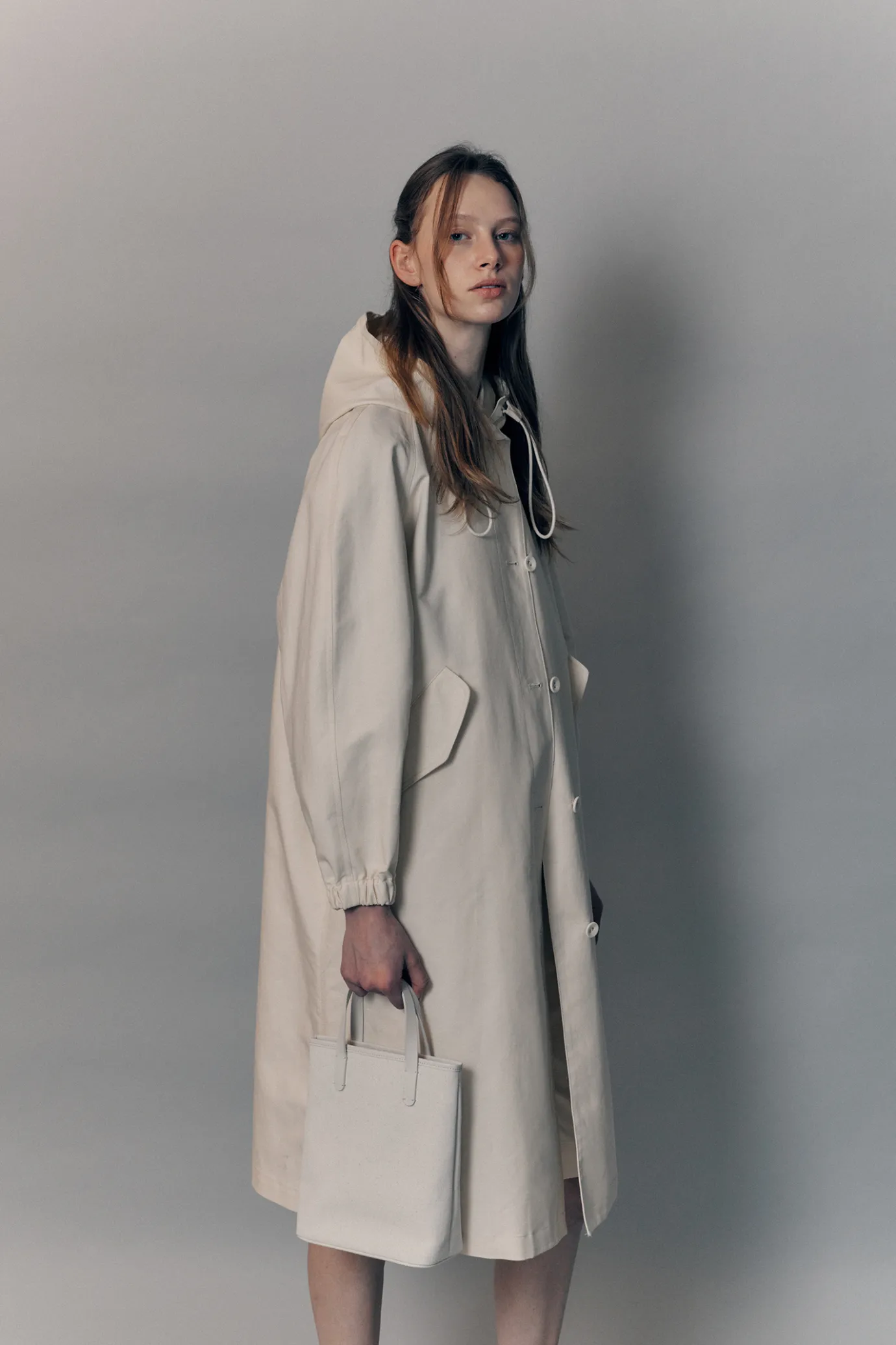 nd__cotton_rain_coat_ivor_2.webp Nothing written Outwears-2ND / Cotton rain coat (Ivory)