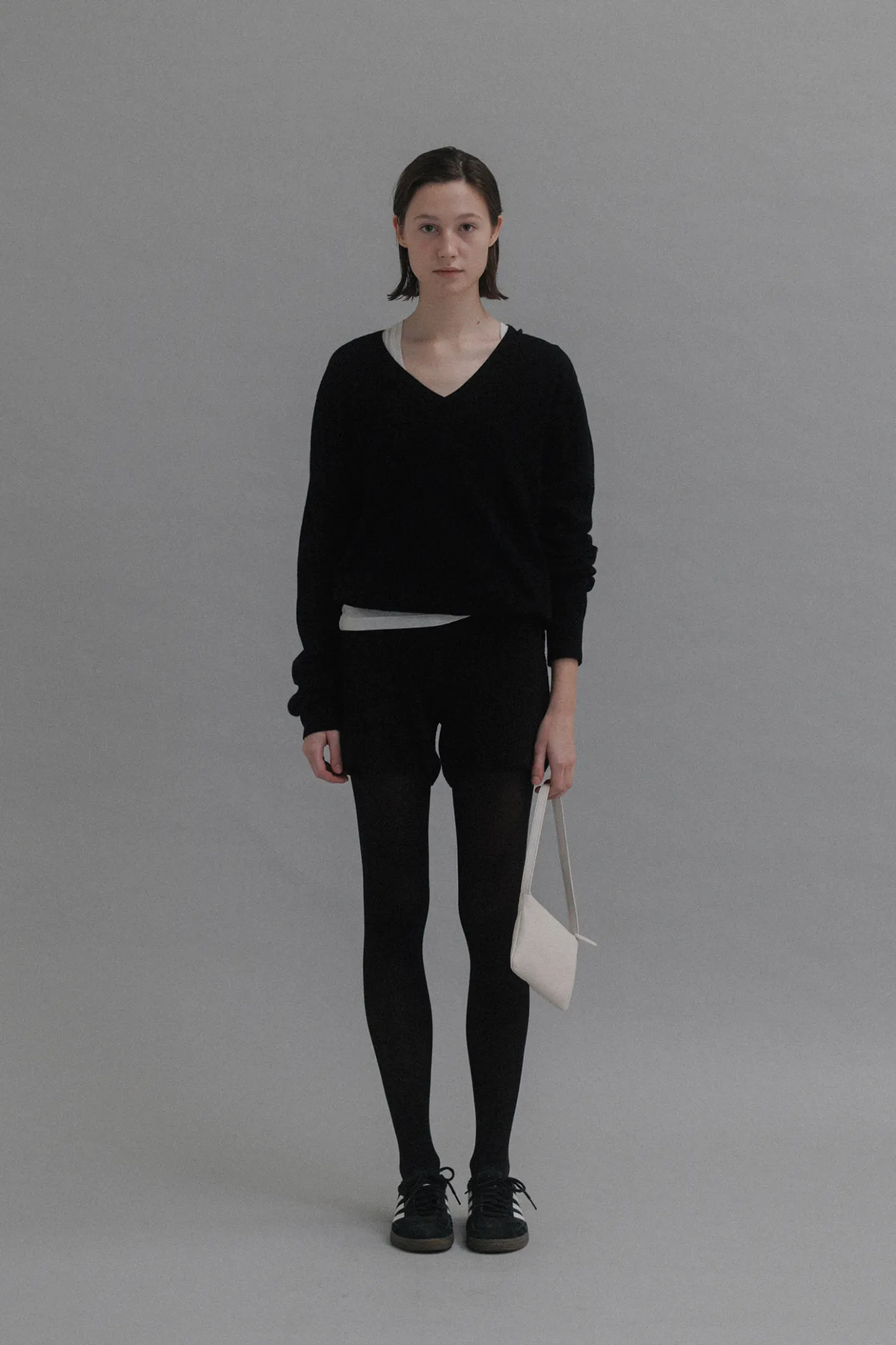 Nothing written Bags-2ND / Panini leather bag (Ivory)