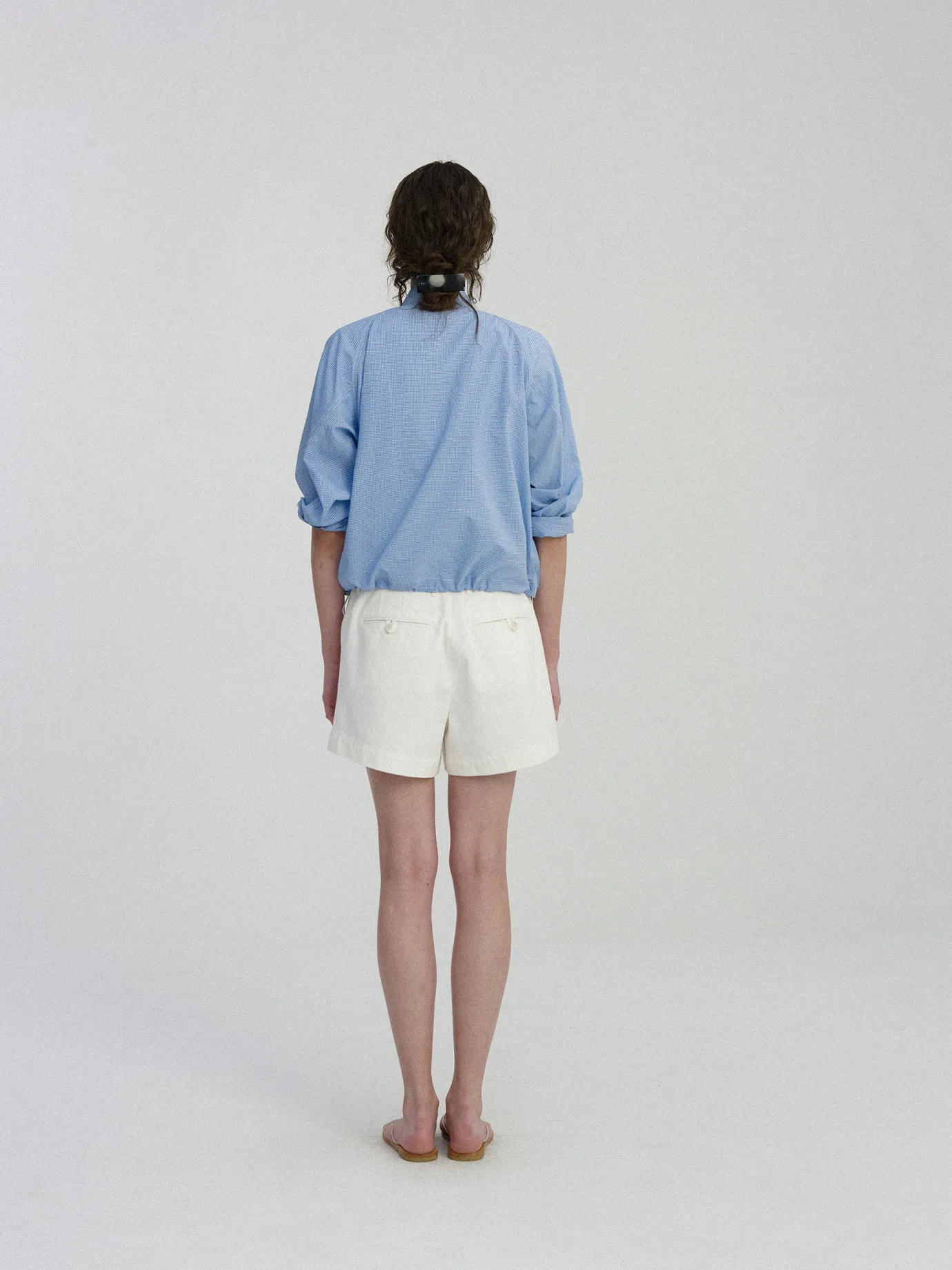 nd__rapel_wind_jacket_blu_2.webp Nothing written Outwears-2ND / Rapel wind jacket (Blue check)