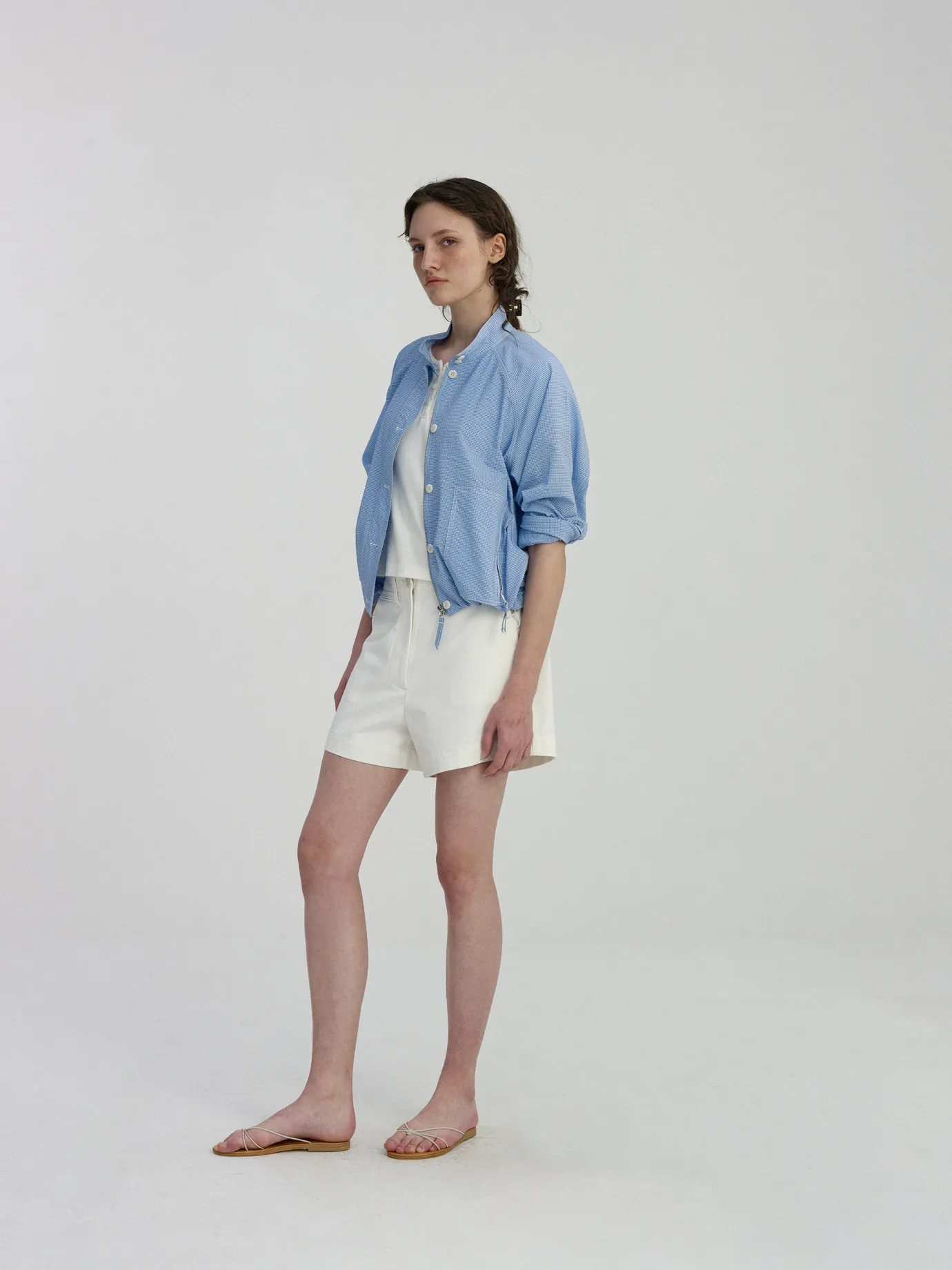 nd__rapel_wind_jacket_blu_3.webp Nothing written Outwears-2ND / Rapel wind jacket (Blue check)