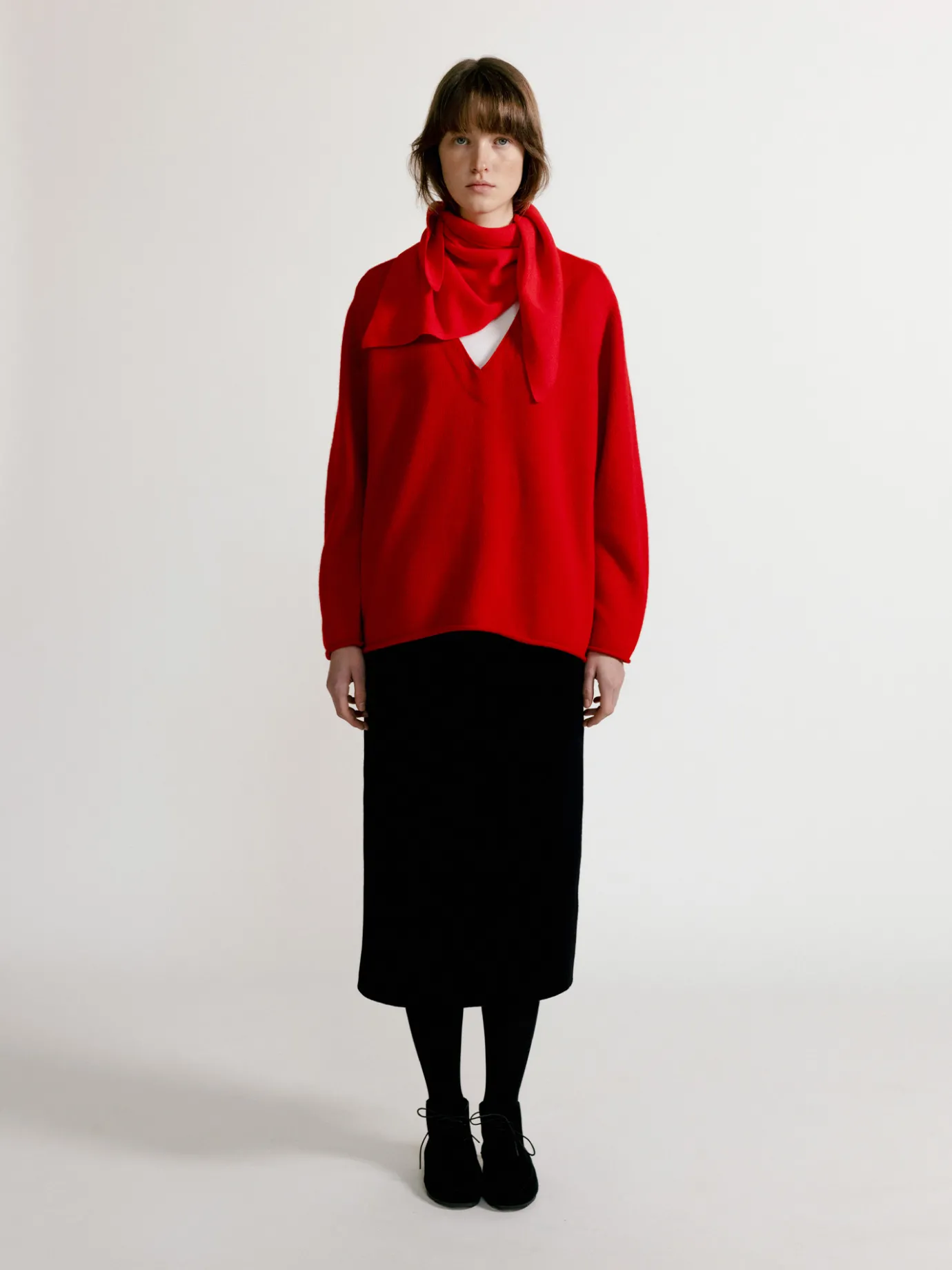 Nothing written Skirts-2ND / Sander skirt (Black)