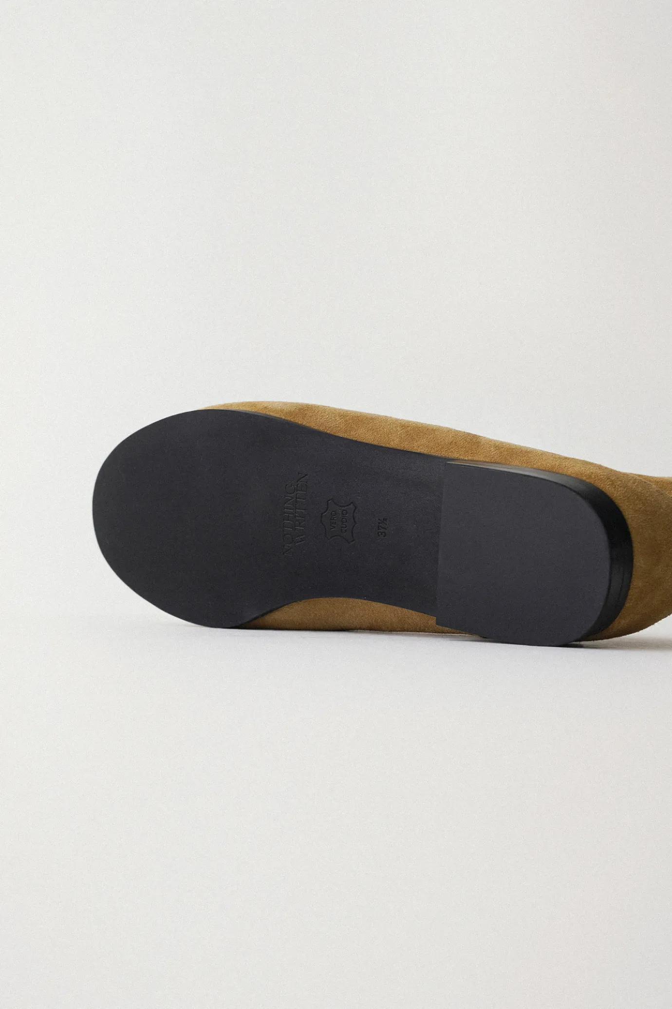 Nothing written Exclusive | Shoes-2ND / Suede moccasin boots (Camel)