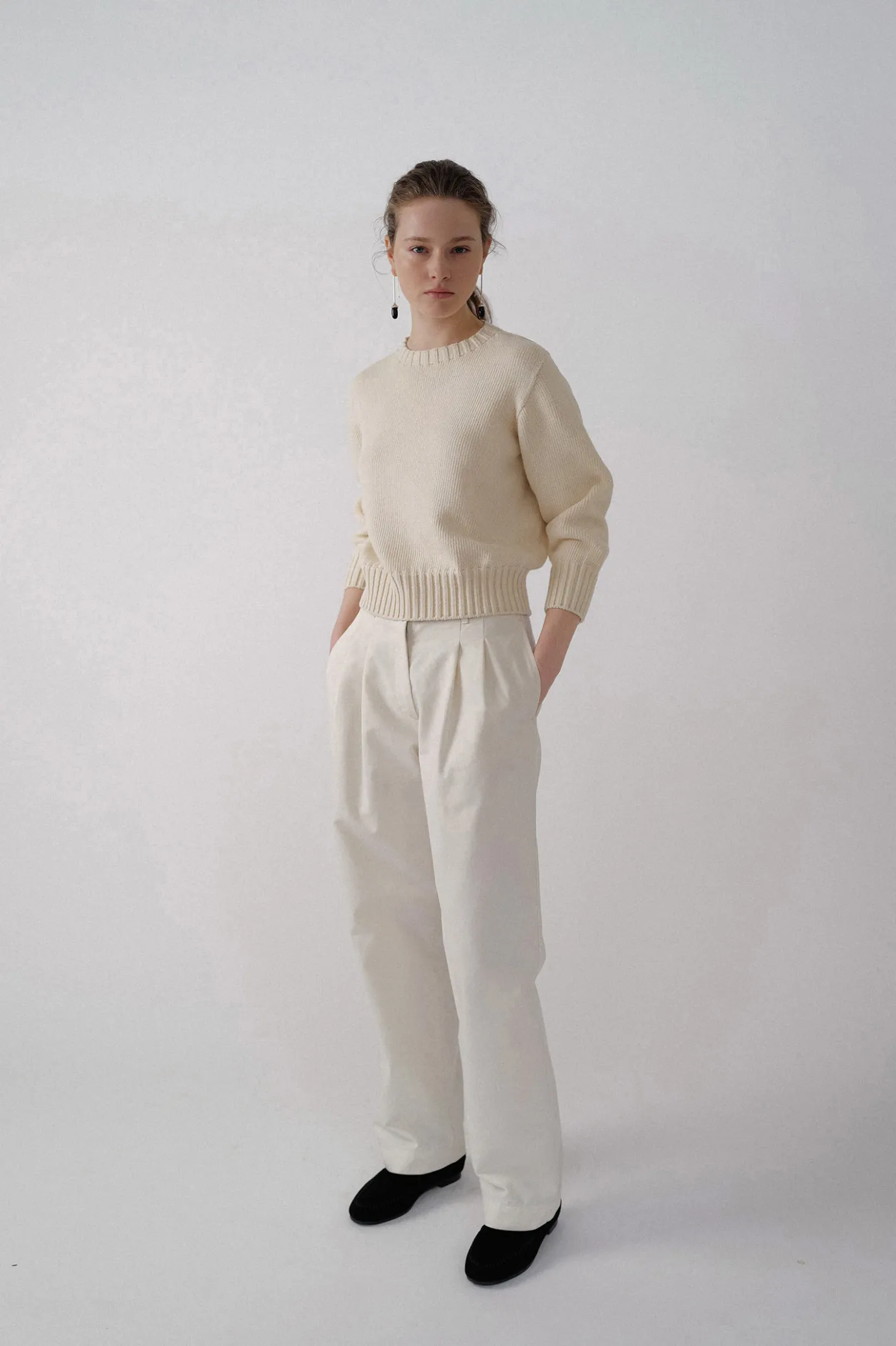 piya_cotton_wholegarment__3-1.webp Nothing written Knitwear-Piya cotton wholegarment knit (Ivory)