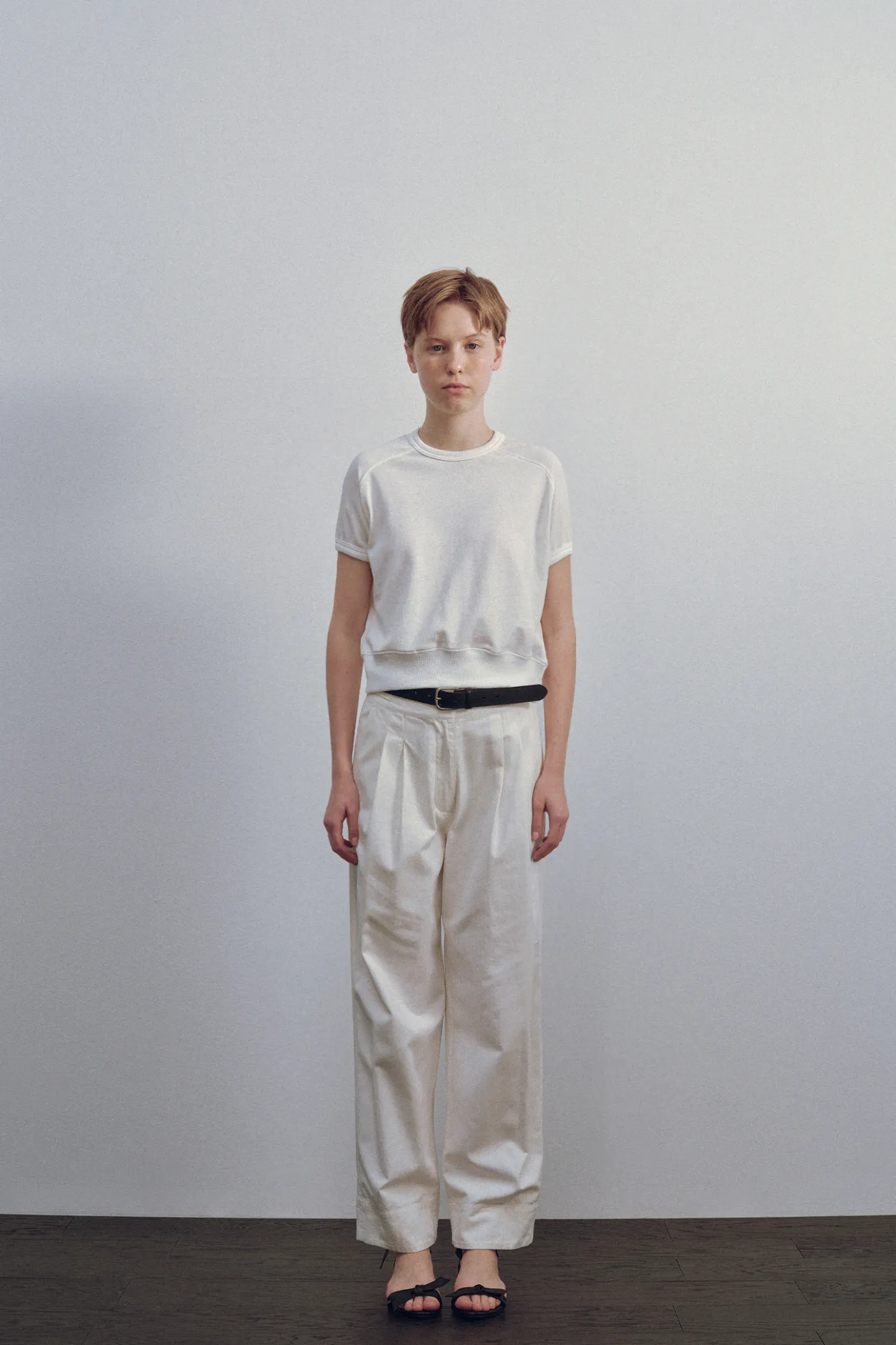 Nothing written T-shirt-3RD / Bibi cotton sweatshirt tee (White)