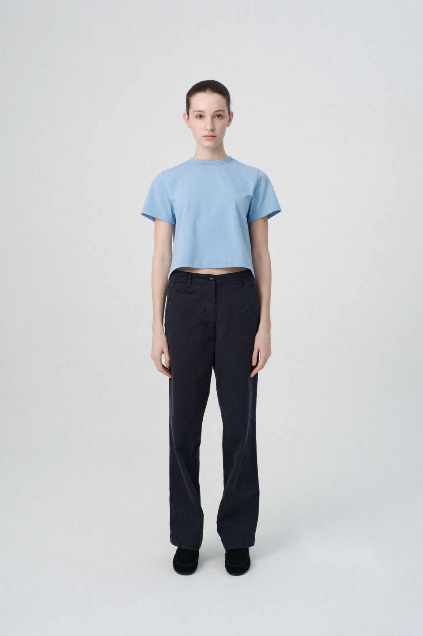 Nothing written T-shirt-3RD / Bobba cotton t-shirt (Blue)