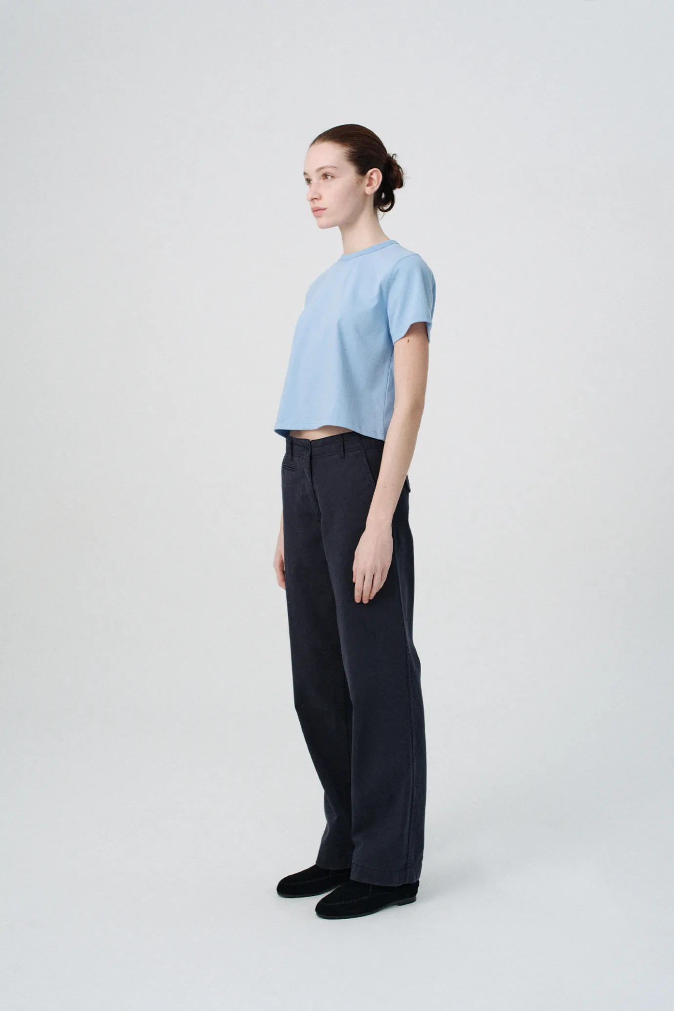 Nothing written T-shirt-3RD / Bobba cotton t-shirt (Blue)