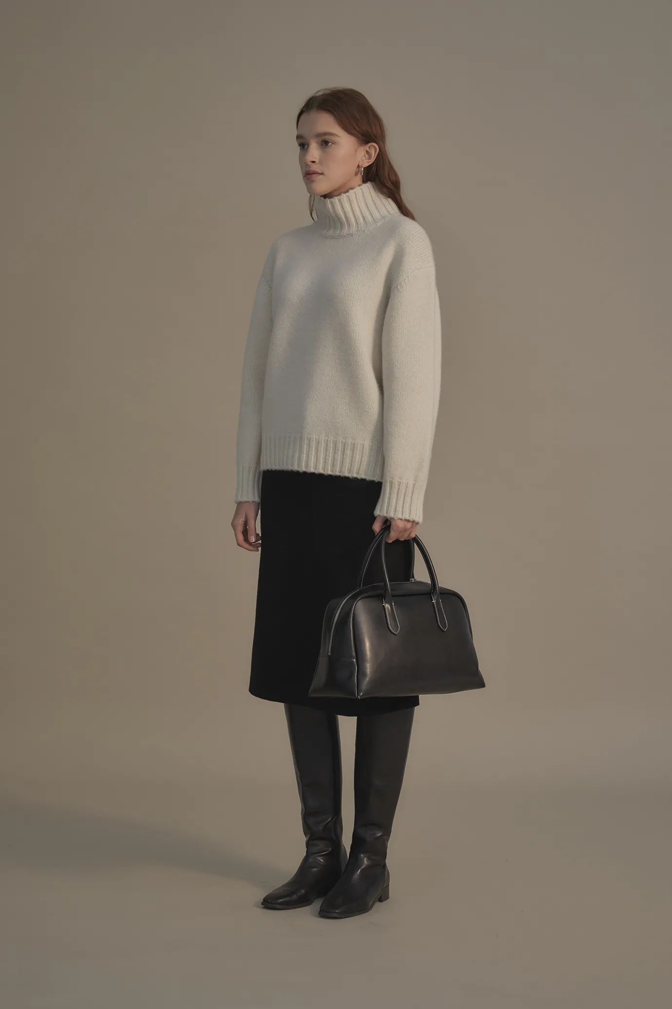 Nothing written Bags-13RD / Classic golf bag (Black)