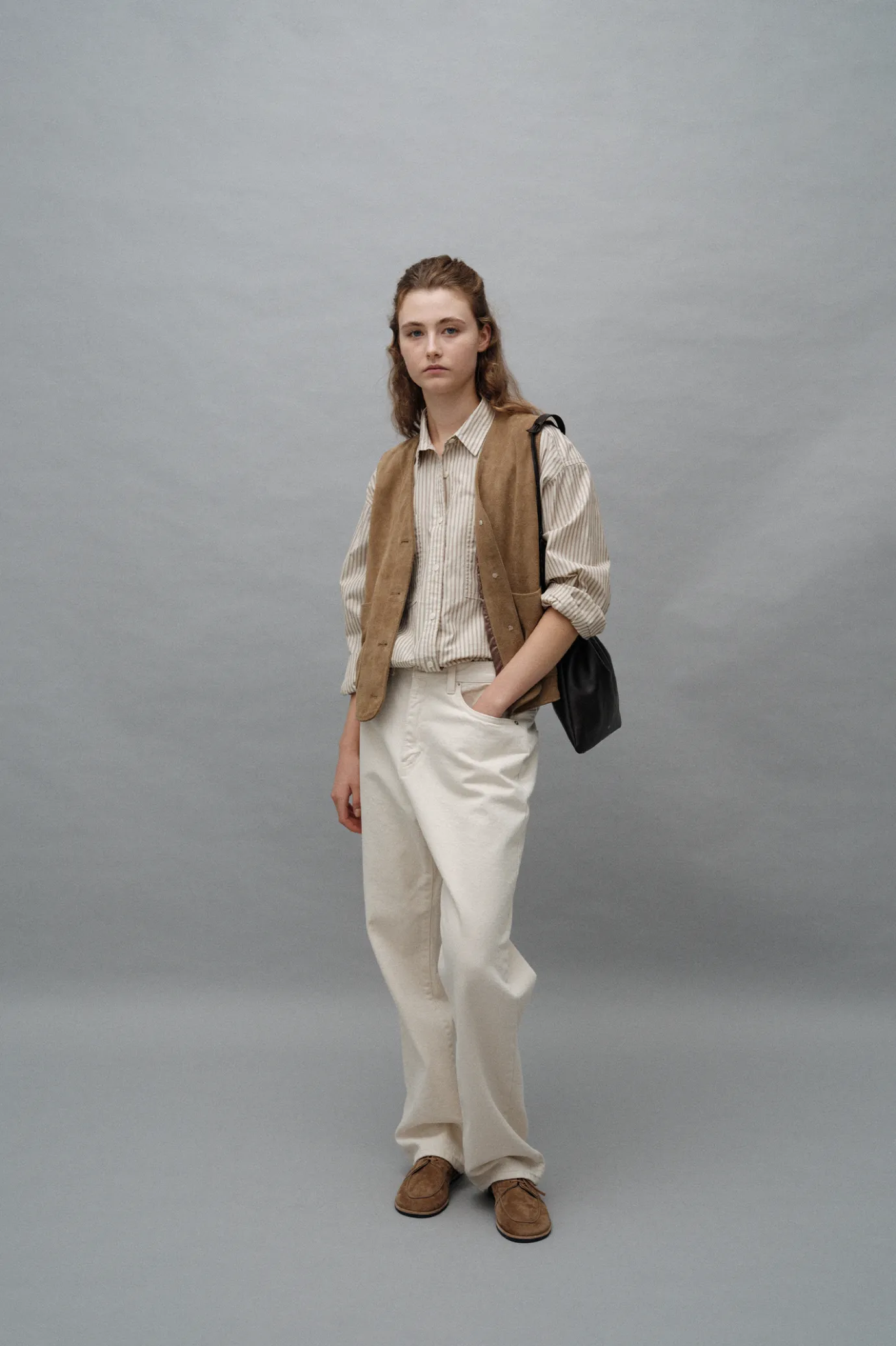 Nothing written Shoes | Exclusive-3RD / Lace-up shoes (Beige brown)