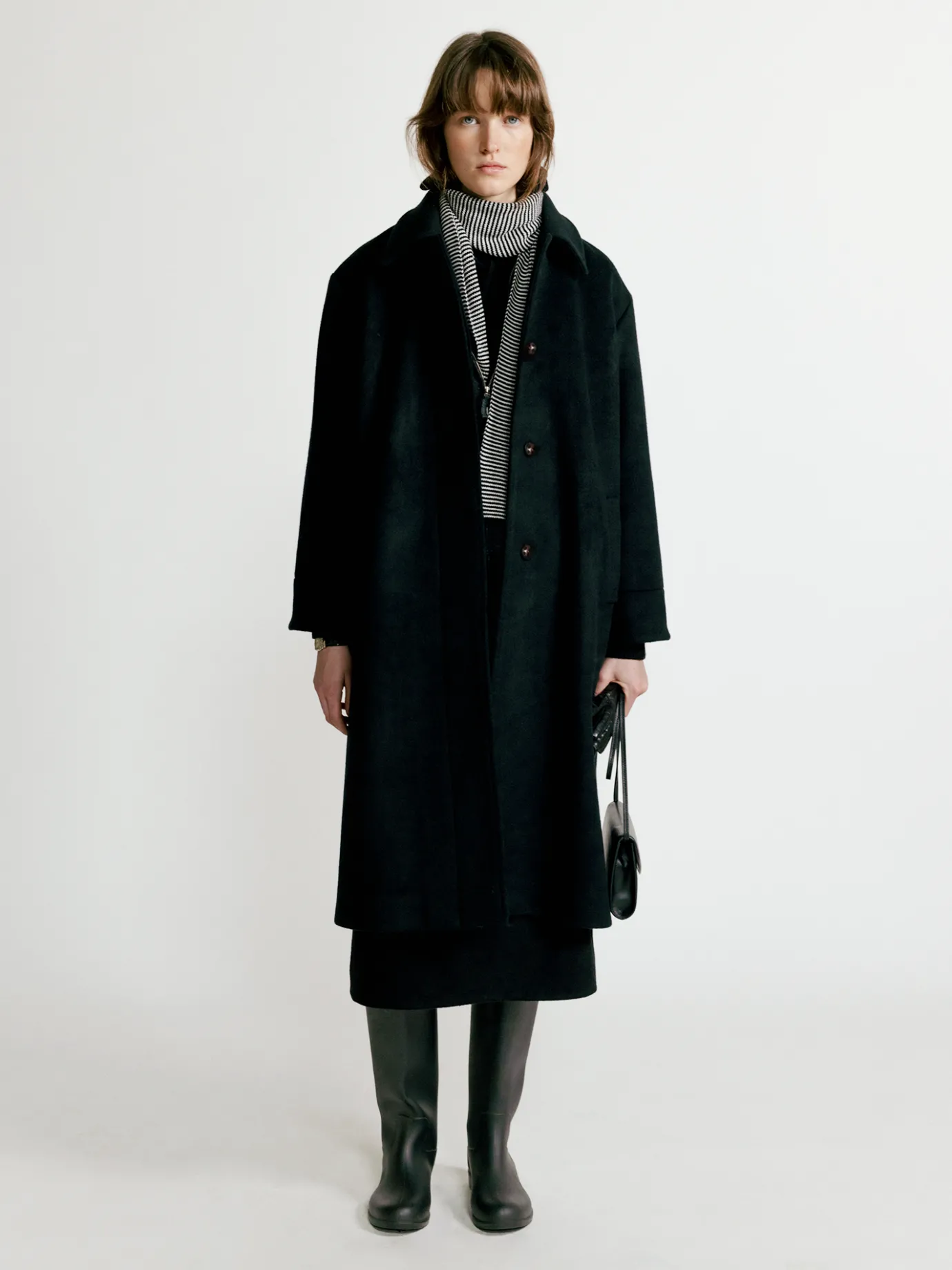 Nothing written Bags-Robet mini bag (Dark brown)