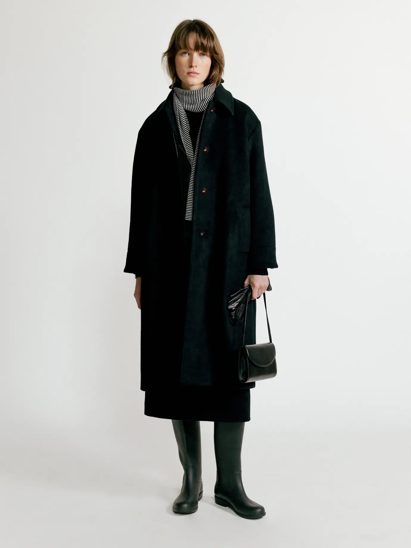 Nothing written Bags-Robet mini bag (Dark brown)