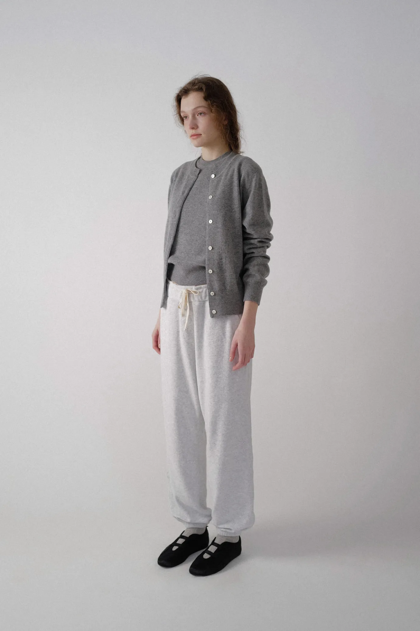 Nothing written Outwears | Knitwear-5TH / Emitt wool round cardigan (Gray)