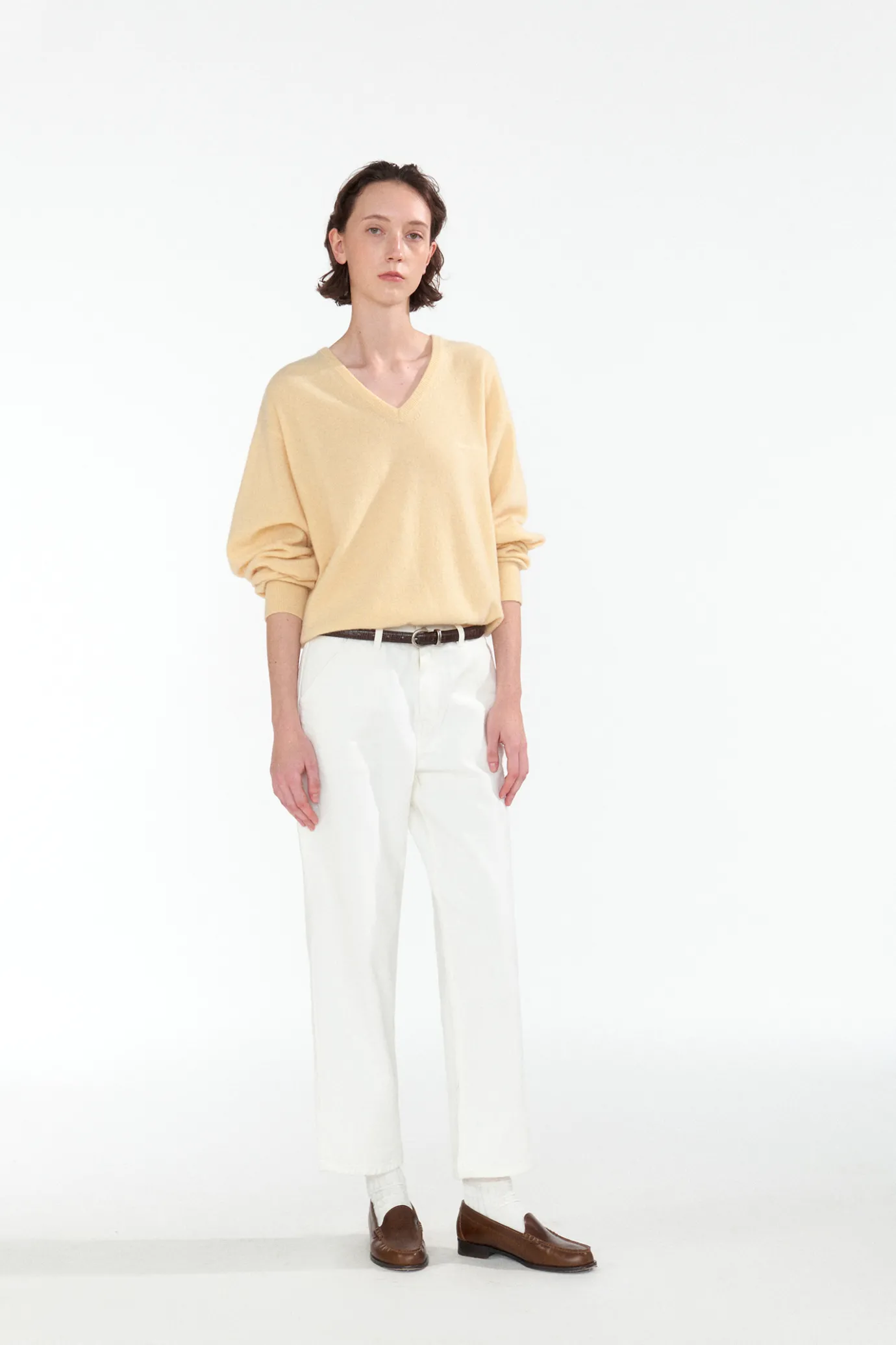 th__haig_vneck_pullover_h_5.webp Nothing written Knitwear-9TH / Haig v-neck pullover (Harvest)