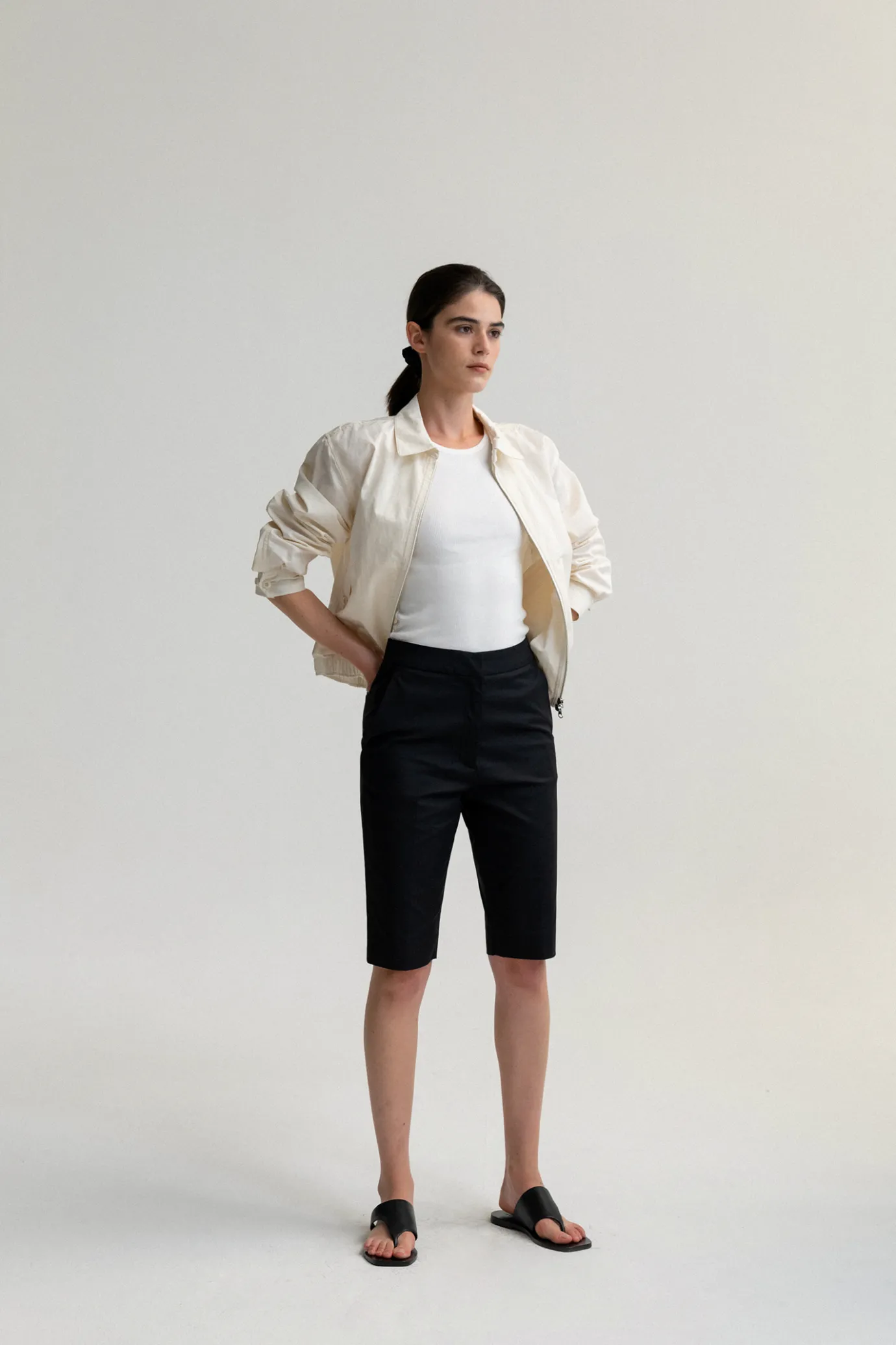 th__marche_summer_blouson_3.webp Nothing written Outwears-15TH / Marche summer blouson (Ecru)