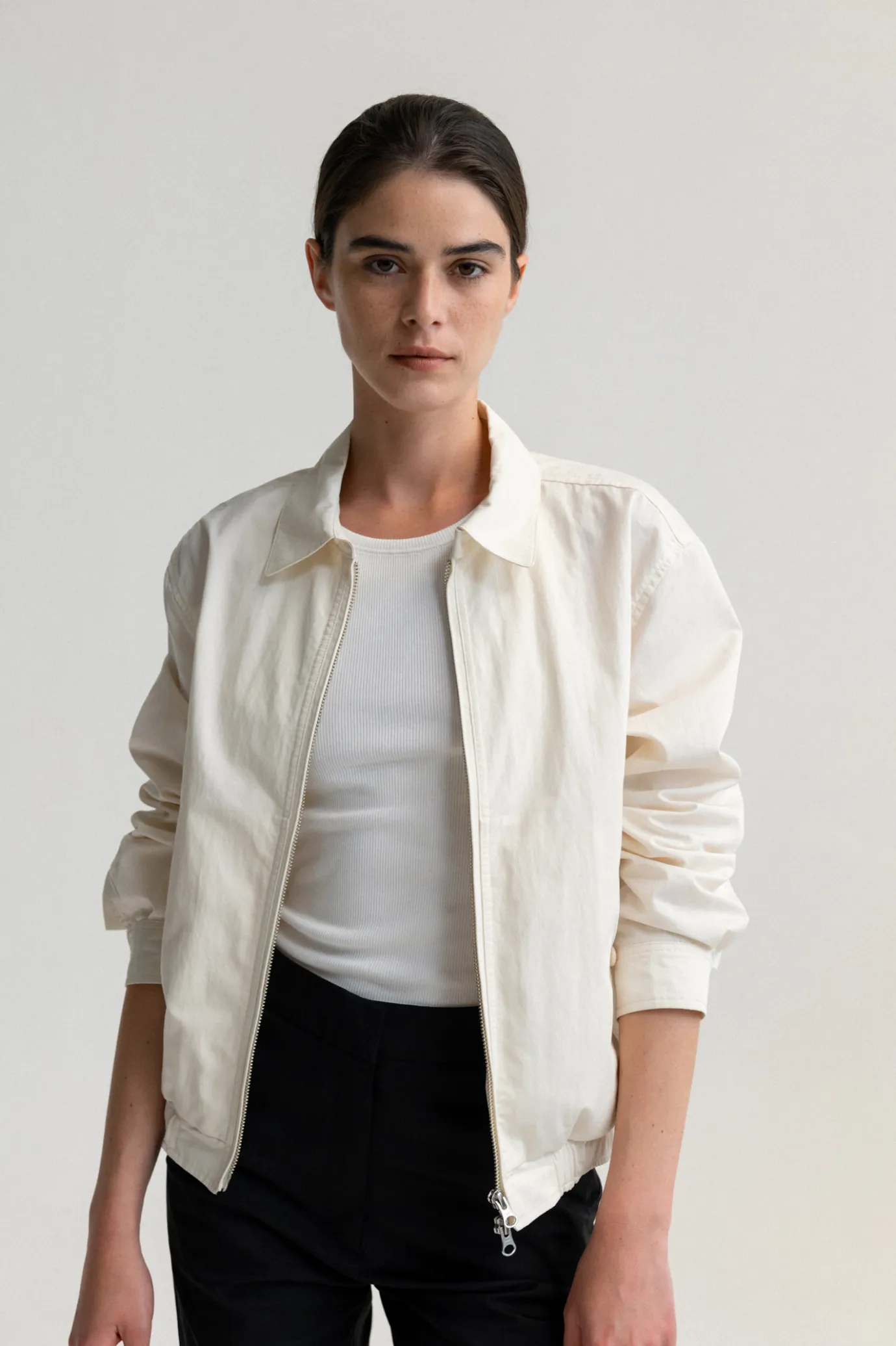 th__marche_summer_blouson_6.webp Nothing written Outwears-15TH / Marche summer blouson (Ecru)