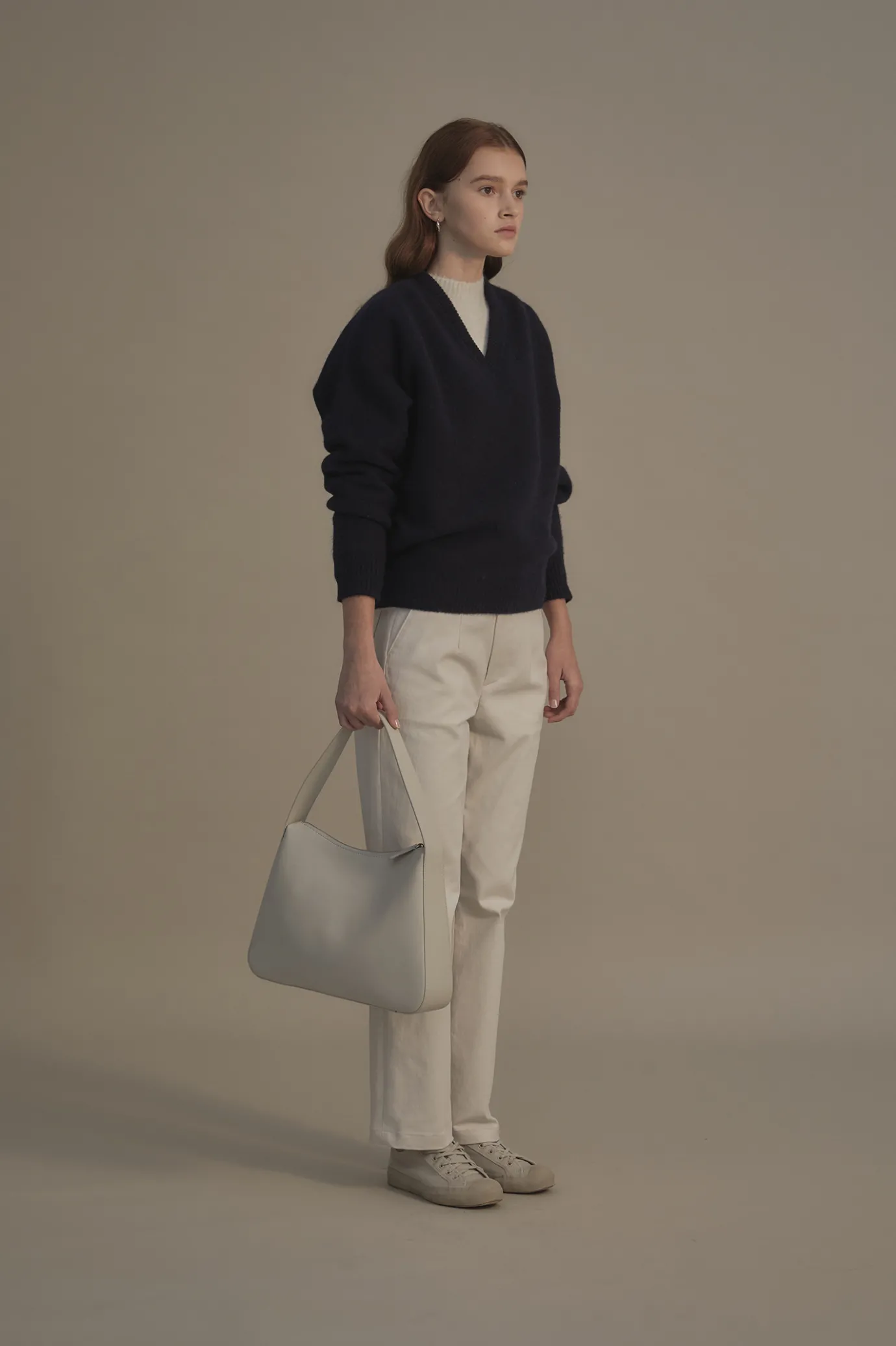 Nothing written Knitwear-6TH / Pound alpaca sweater (French navy)