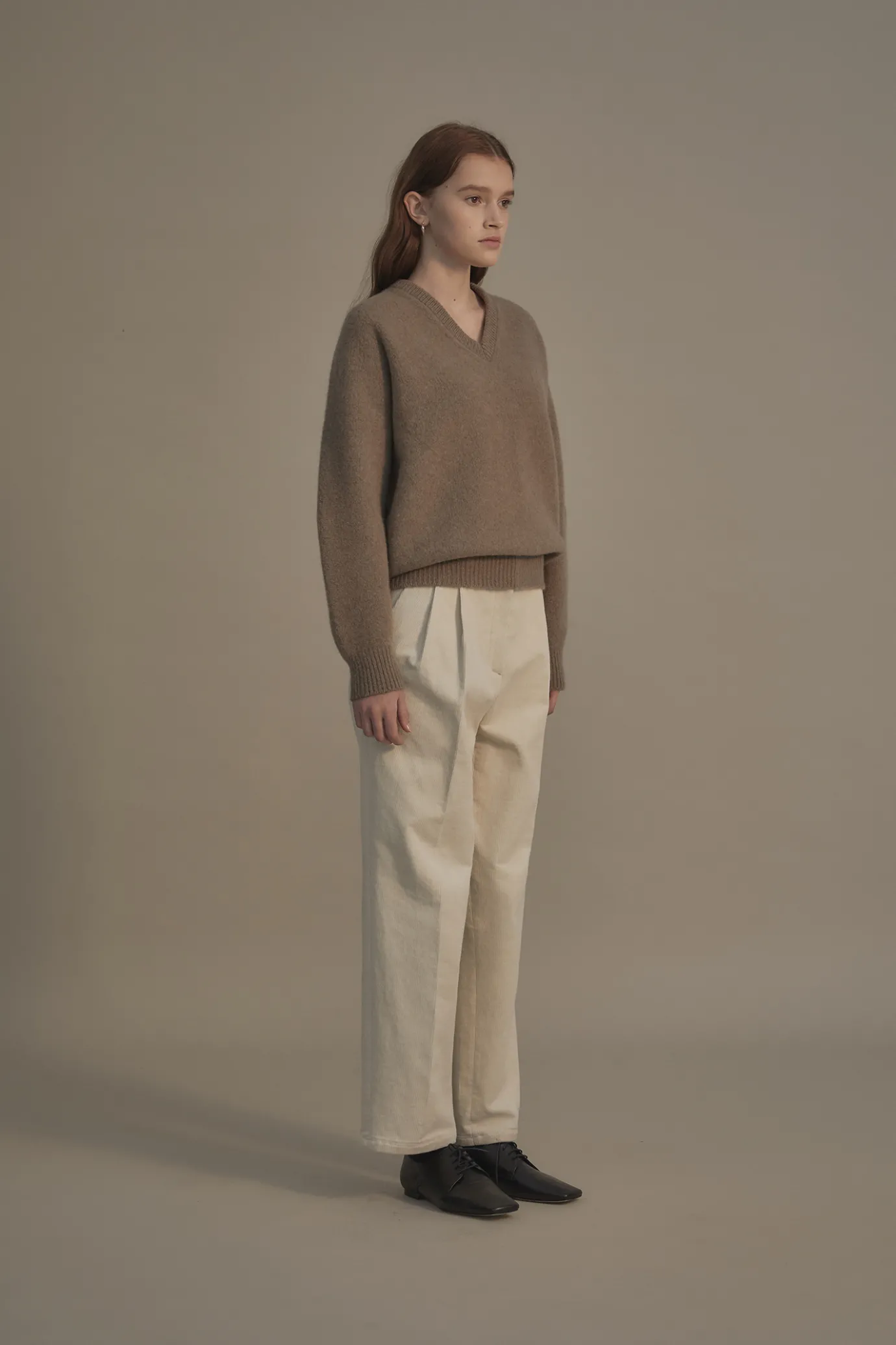 Nothing written Knitwear-8TH / Pound alpaca sweater (Pecan)