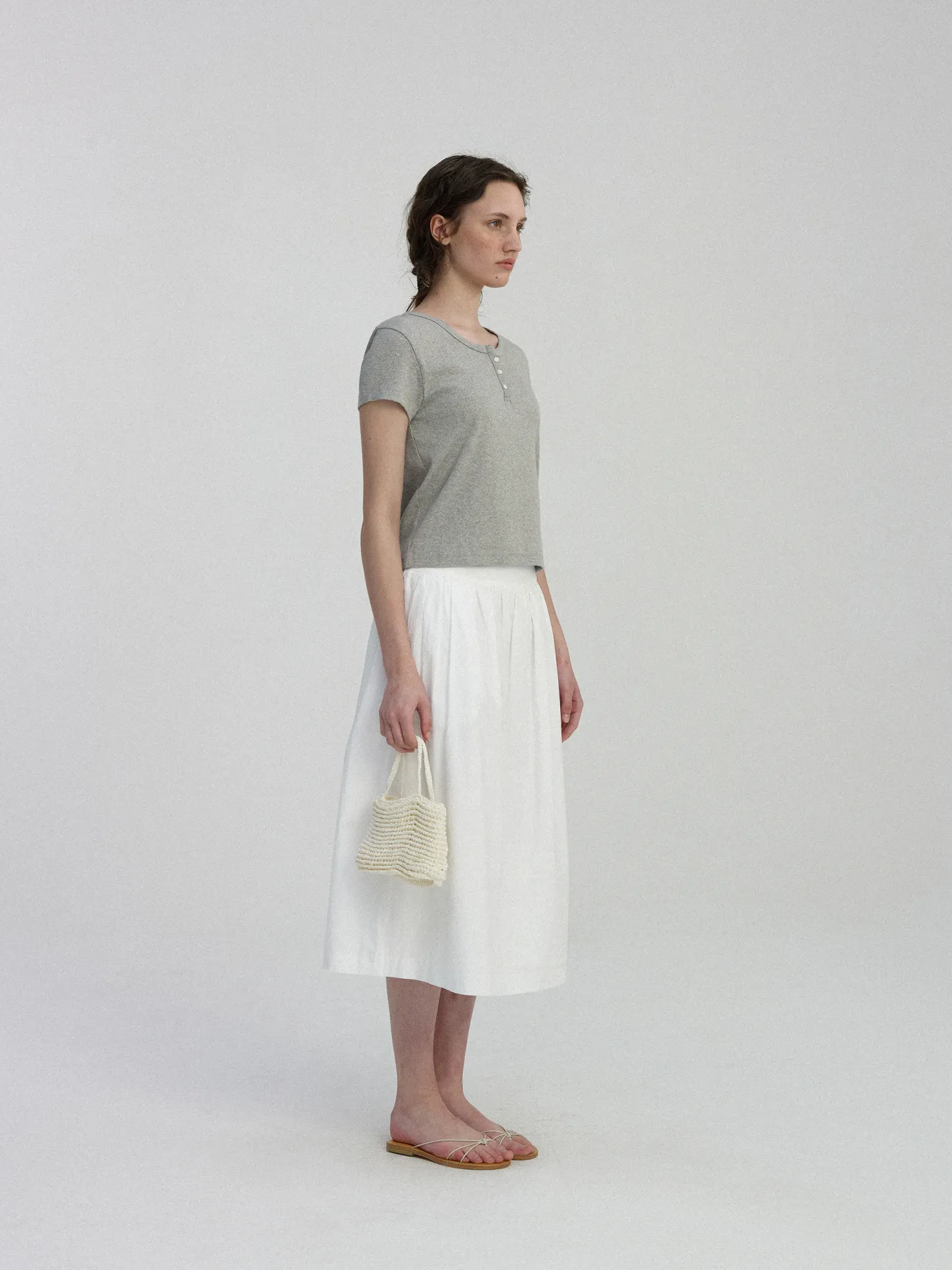 Nothing written T-shirt-4TH / Preta t-shirt (Navy)