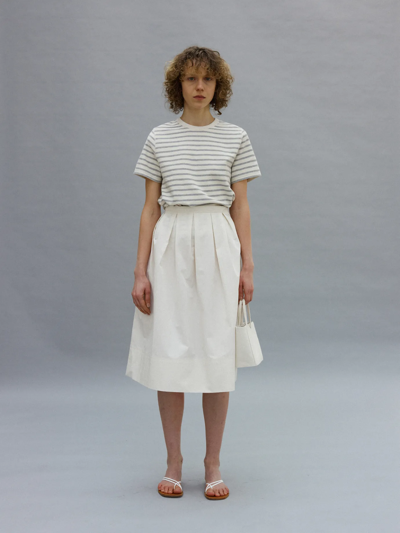 Nothing written T-shirt-5TH / Sailor t-shirt (Gray)