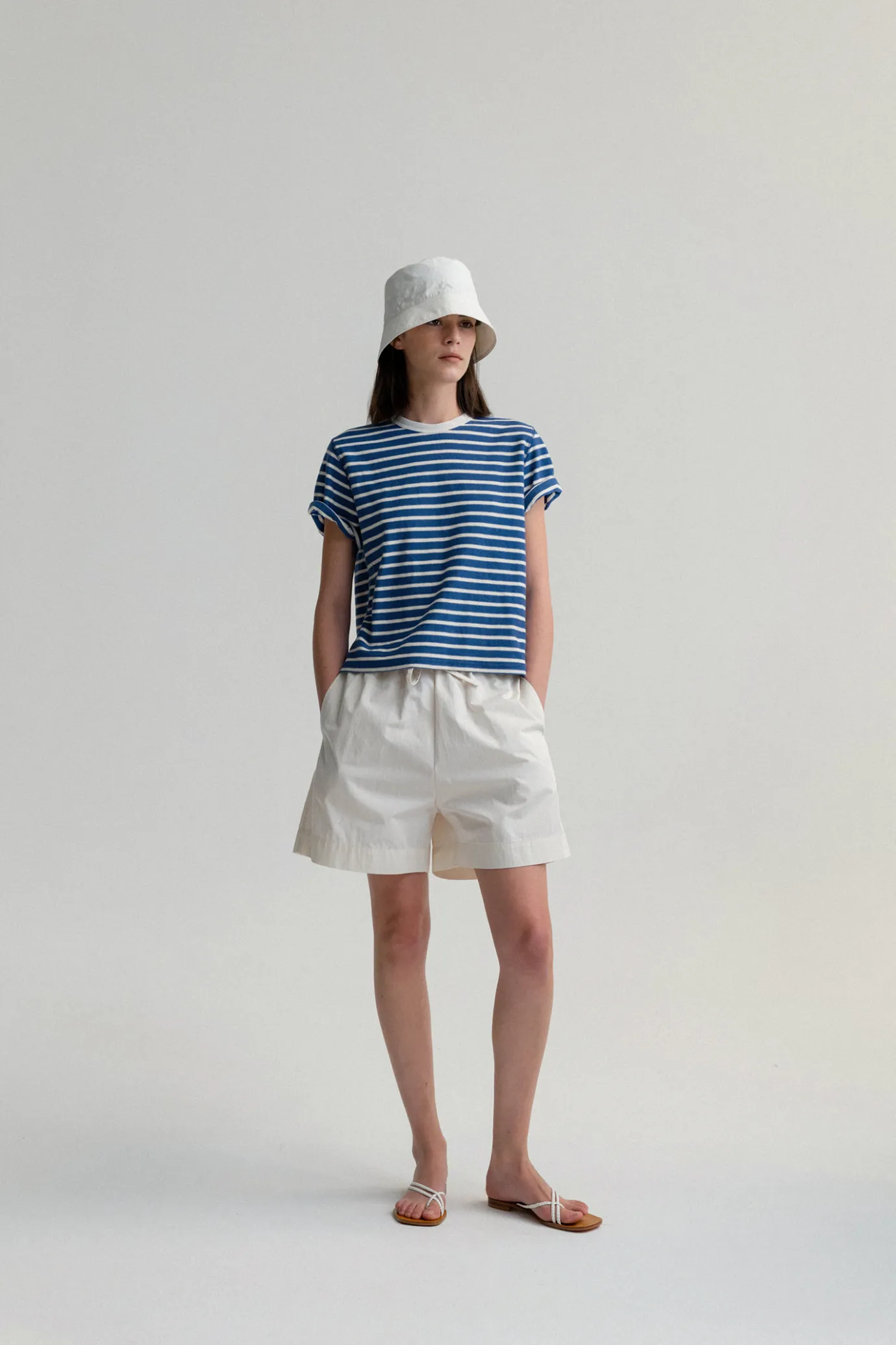 Nothing written T-shirt-7TH / Sailor t-shirt (Royal blue)