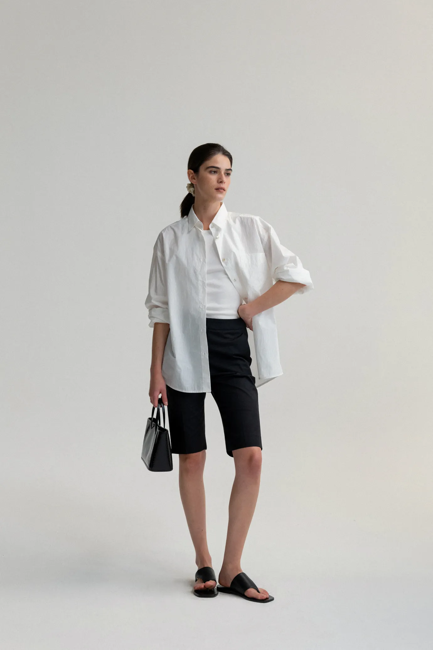 Nothing written Shirt-12TH / Sunné shirt (White)