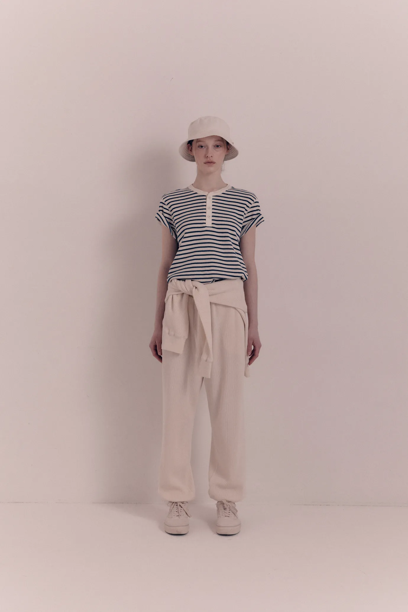 Nothing written Accessories-Traveller cotton hat (Ivory)